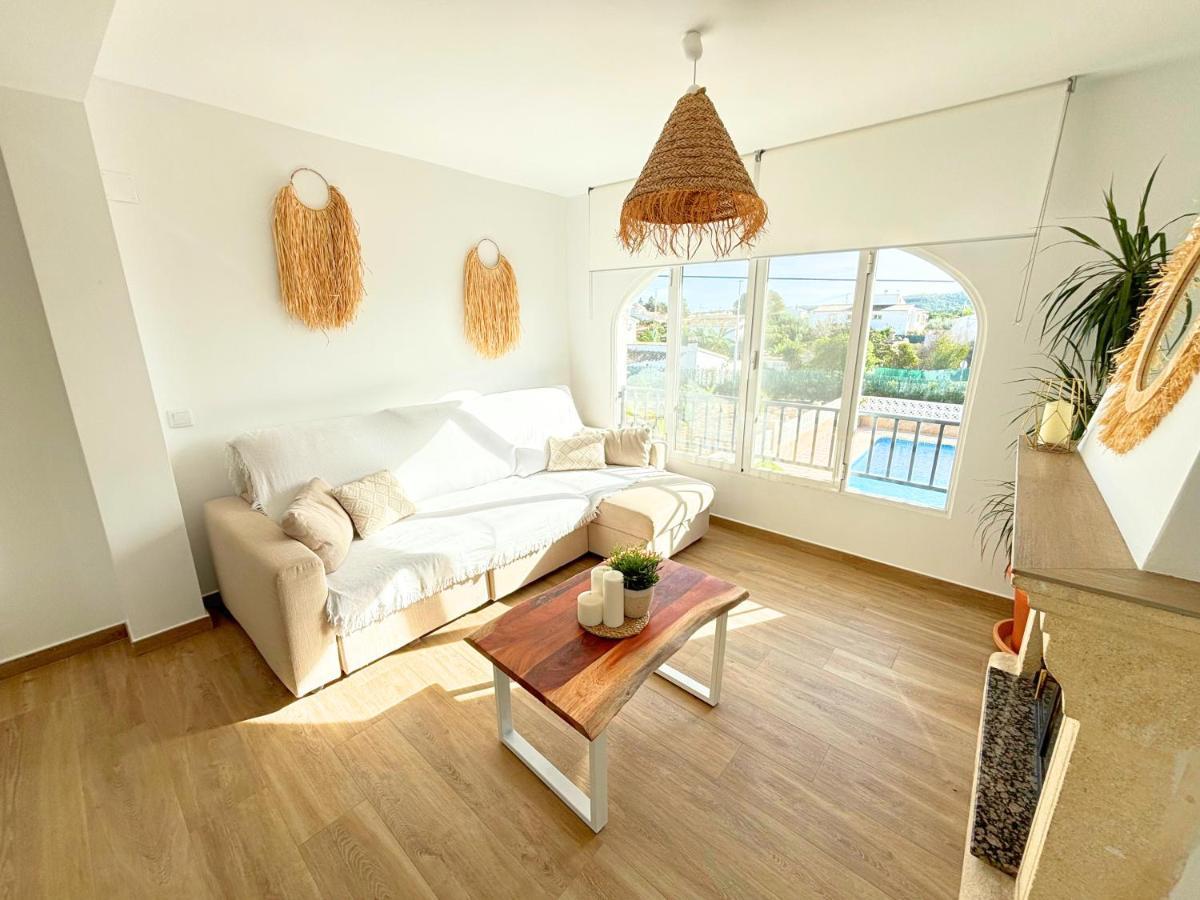 Villa Mediterranea Con Piscina Privada Хавеа Экстерьер фото