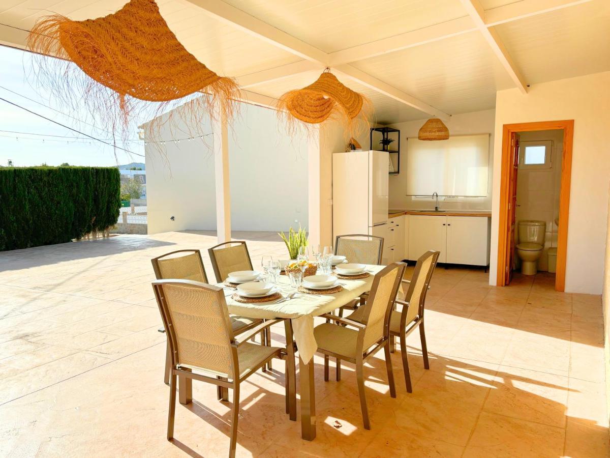Villa Mediterranea Con Piscina Privada Хавеа Экстерьер фото