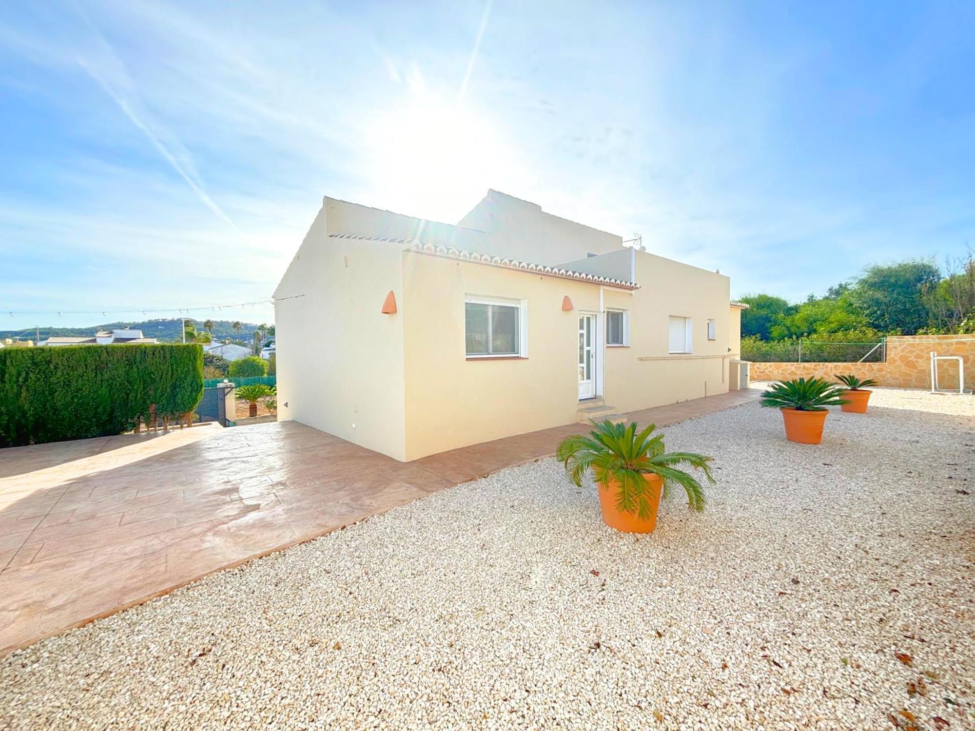 Villa Mediterranea Con Piscina Privada Хавеа Экстерьер фото