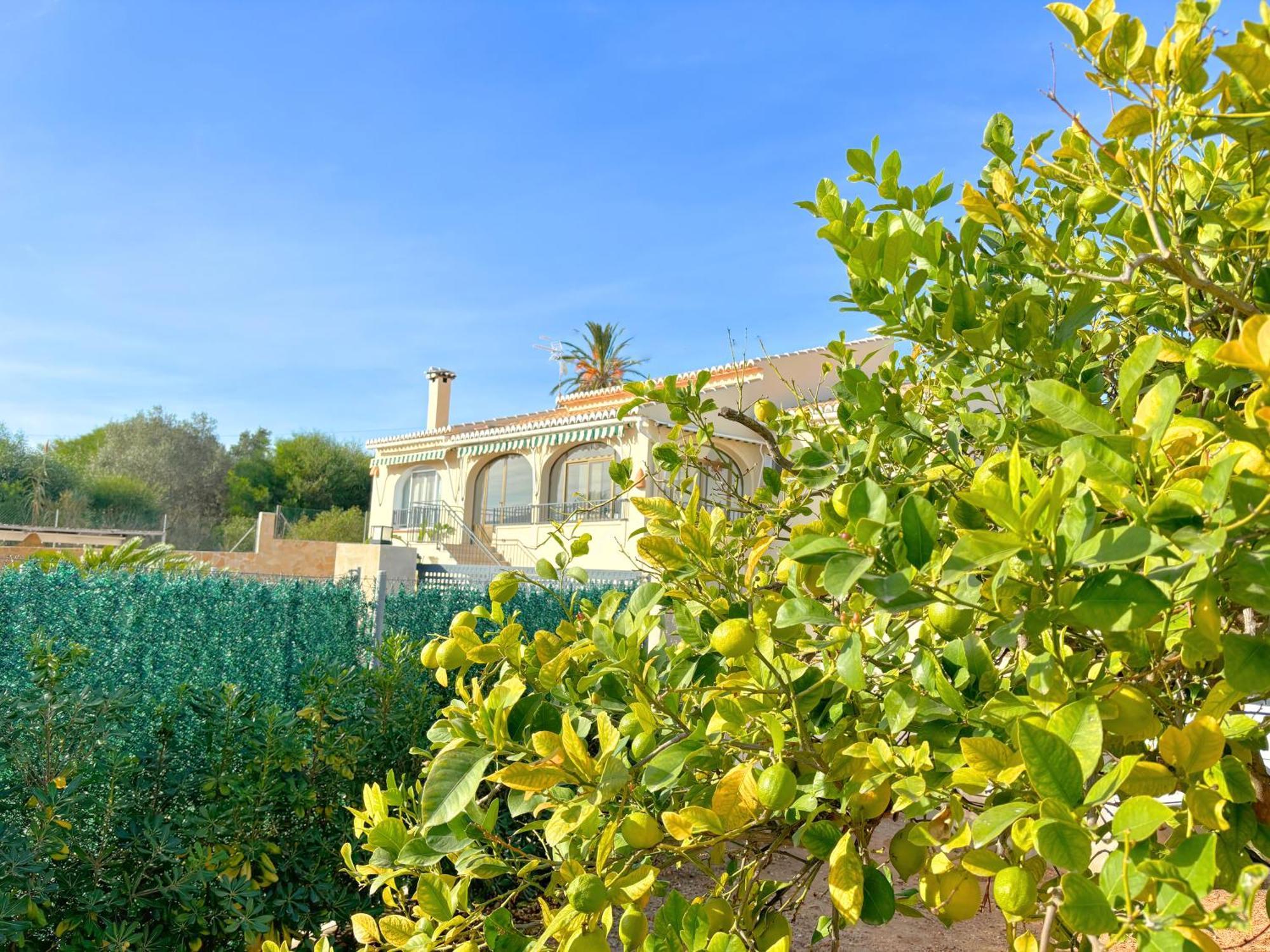 Villa Mediterranea Con Piscina Privada Хавеа Экстерьер фото